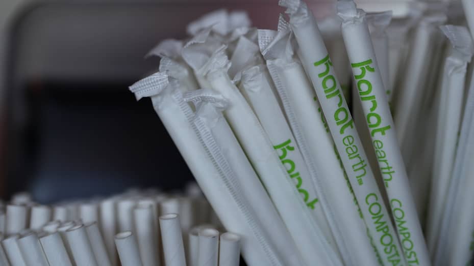 California Gov. Jerry Brown signs bill to reduce plastic straw use