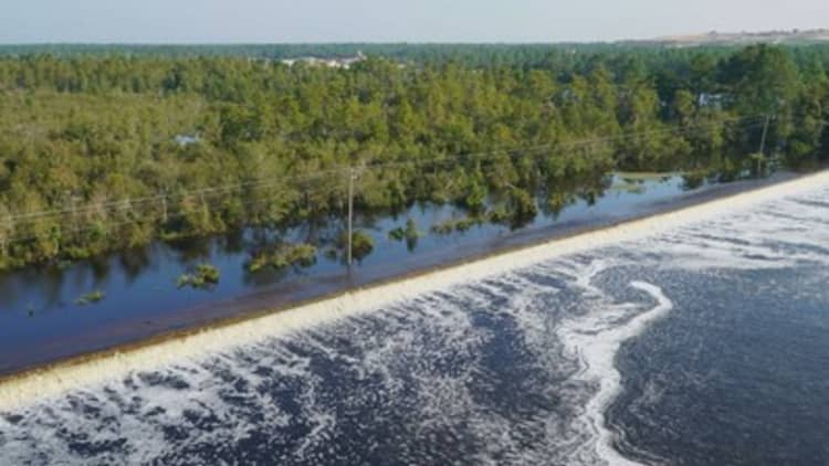 Duke Energy dam in NC breached, coal ash may have flowed into Cape Fear River