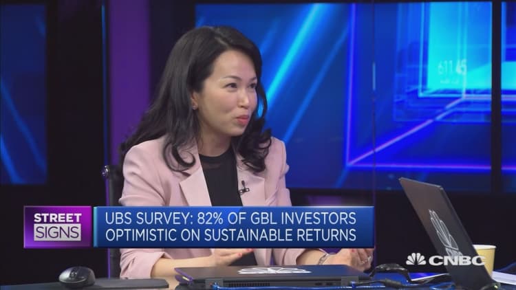 UBS sees rising interest in sustainable investing