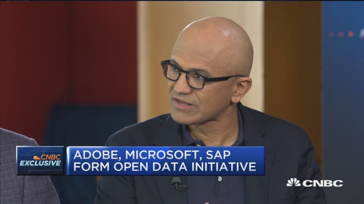 Microsoft CEO: Trust is foundational to Open Data Initiative