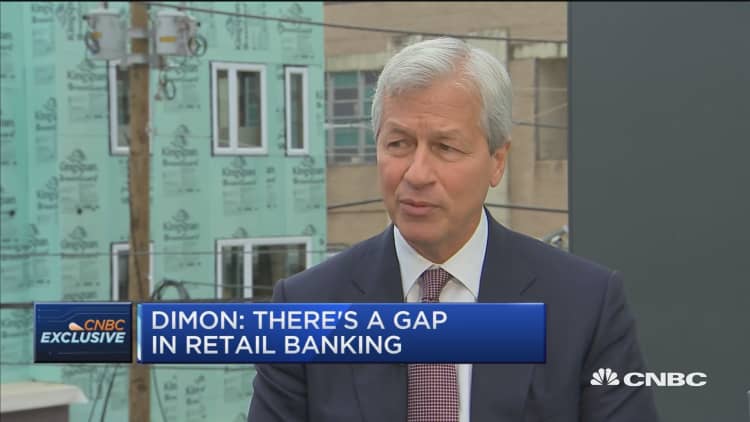 JP Morgan's Dimon: We don't see any great economic potholes