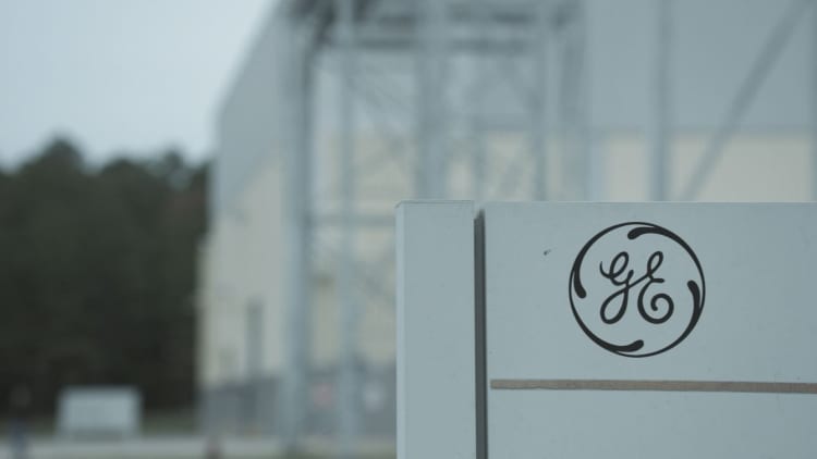 General Electric shares hit their lowest level since July 2009