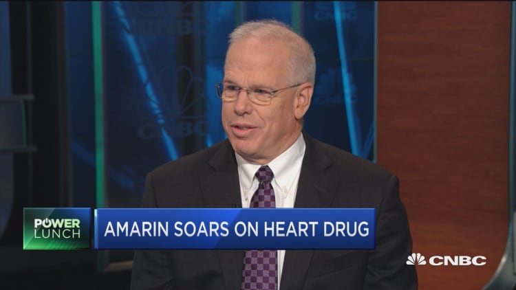 Amarin CEO on Vascepa heart drug trial