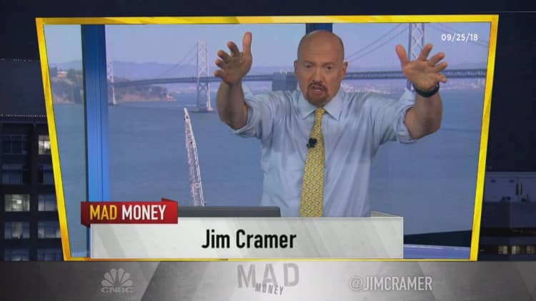Cramer's lightning round: Tesla's stock is too much of a battleground for me