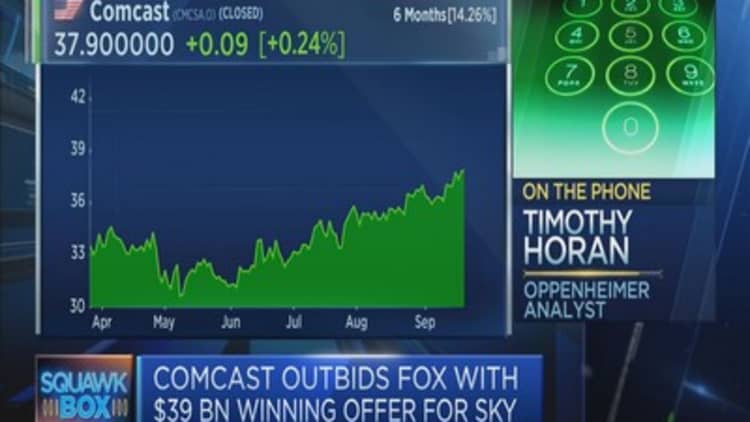 Sky shareholders are likely to approve the Comcast bid: Analyst