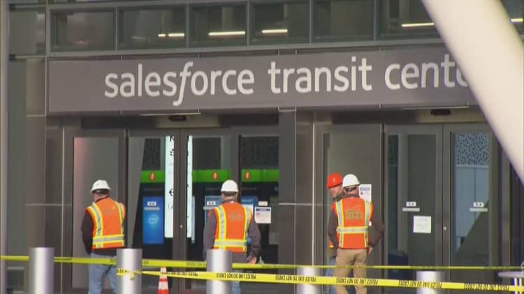 Crack in steel beam shuts down $2.2 billion San Francisco transit hub
