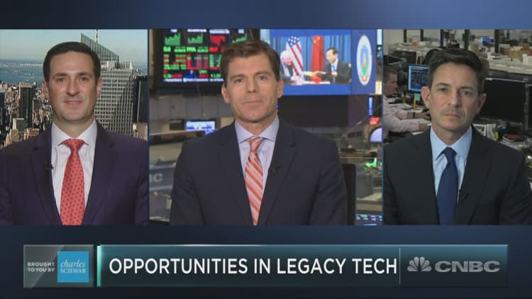 Old tech is having a big quarter. Here are the best bets in legacy tech now