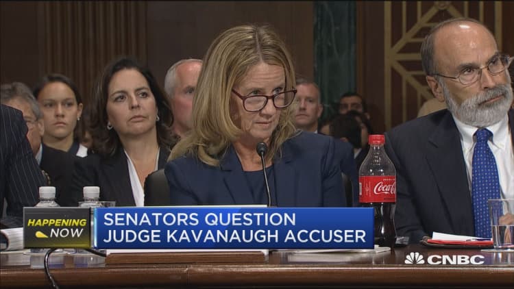 Christine Blasey Ford: No political motivation for coming forward