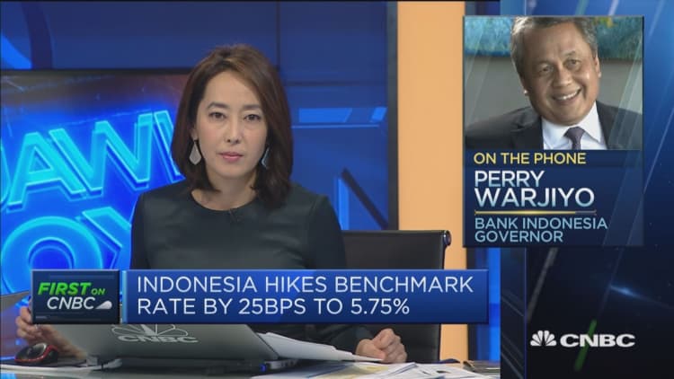 Bank of Indonesia says it's making moves to support currency