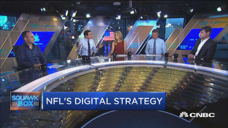 TV is always going to be an important part of the NFL broadcast, says NFL chief media officer