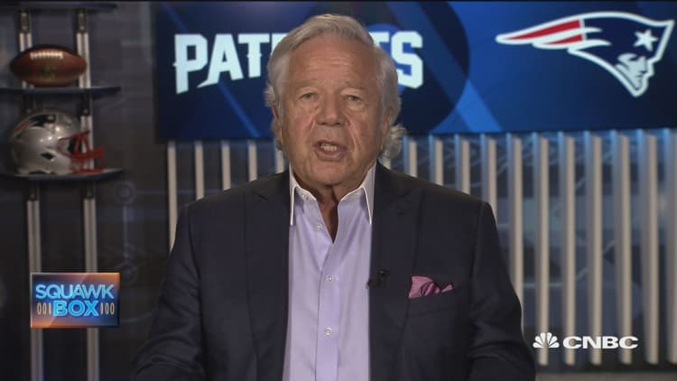 Kraft CEO on New England Patriots, NFL ratings and the trade war impact