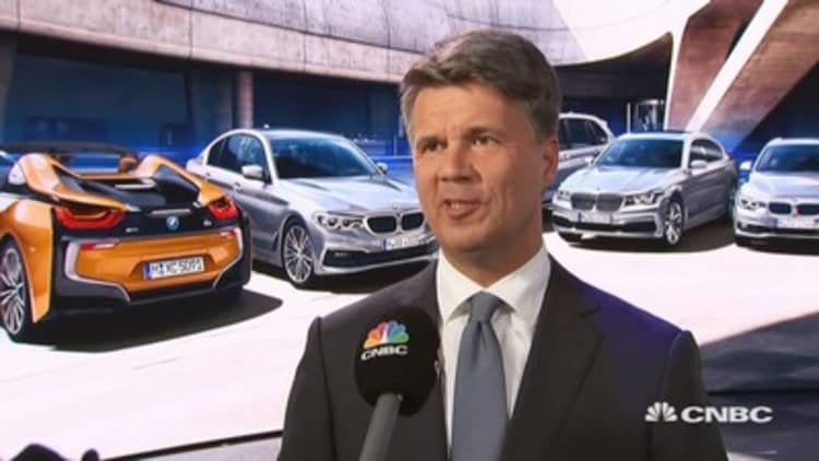 BMW CEO: The global auto market is at different speeds