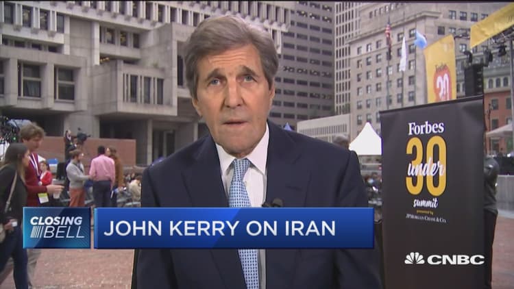 John Kerry: Many people met with the foreign minister of Iran while he was in New York