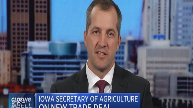 Iowa Sec. of Agriculture: New North American trade deal good for Iowa farmers