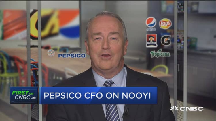PepsiCo CFO: This quarter exemplifies what Indra Nooyi is all about