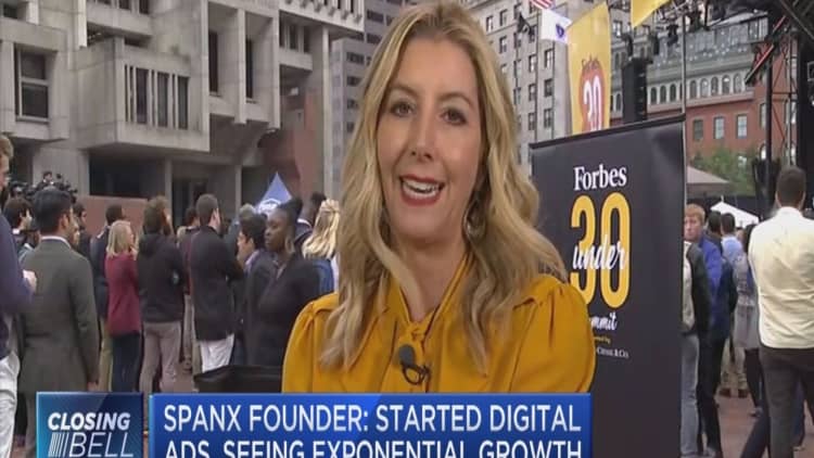 Billionaire Spanx founder on going public, sales growth, trade tensions