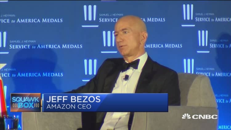 Jeff Bezos talks $15 minimum wage