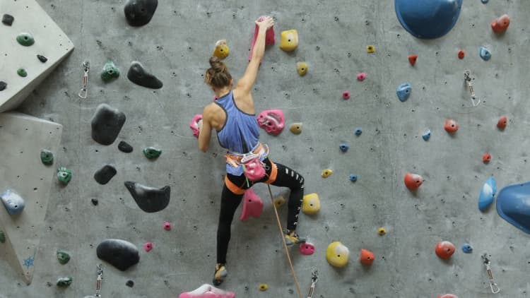 How this 20-year-old rock climber sponsored by The North Face is breaking the glass ceiling