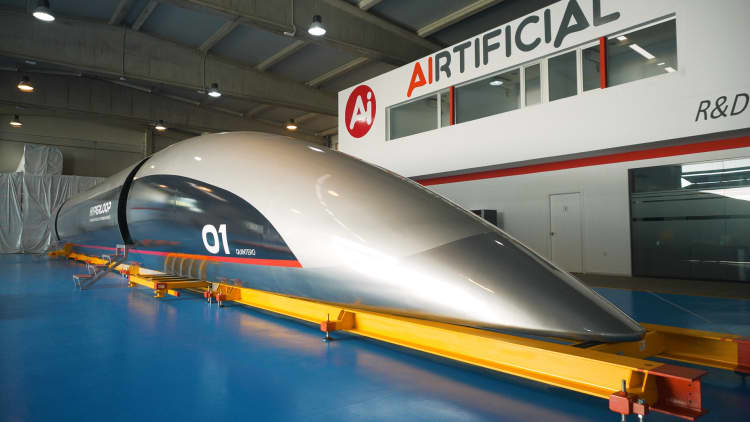 New hyperloop passenger pod could reach speeds of 760 mph
