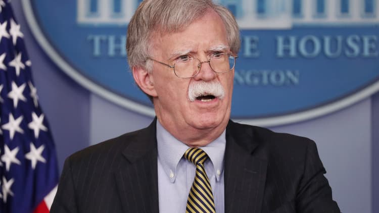 National Security Advisor John Bolton on Venezuela protests