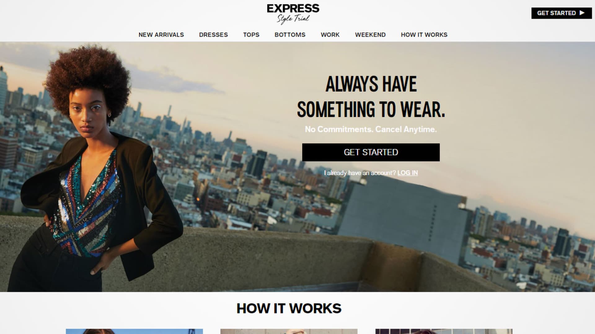 Express is the latest retailer to launch a clothing rental service