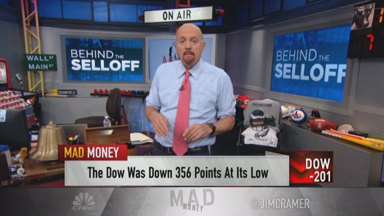 Cramer reveals the 10 'telltale signs' that could prolong the sell-off