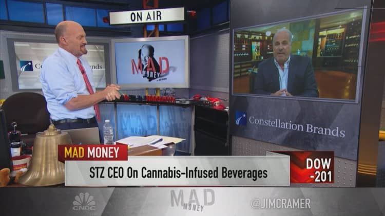 “Pro-weed 'political front is developing very quickly:' Constellation Brands CEO”