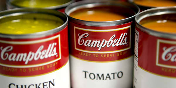 This week's best performers include Campbell Soup and a chocolate stock
