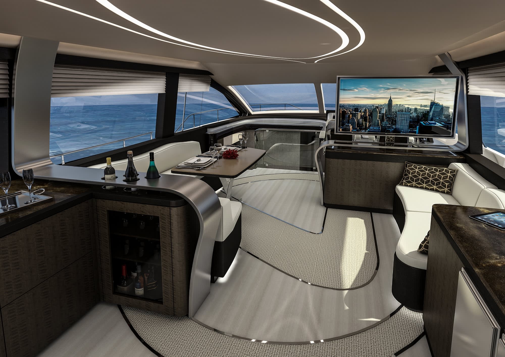 how to work on a luxury yacht
