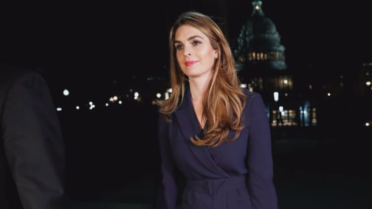 Former White House communications director Hope Hicks has landed at Fox