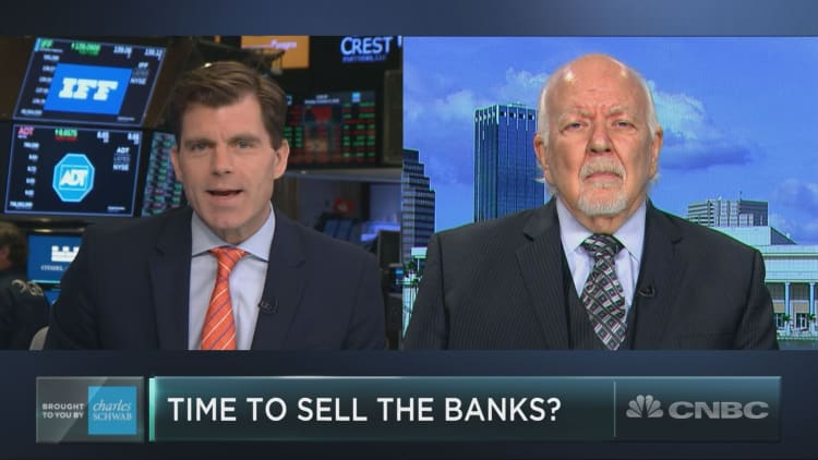 Veteran analyst Dick Bove is warning on bank stocks ahead of earnings