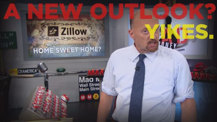 Cramer Remix: Zillow's risky move has not paid off
