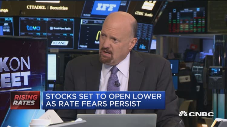 Jim Cramer on rising bond yields and what CEOs are worrying about
