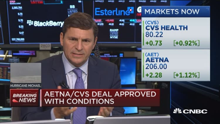 DOJ approves CVS and Aetna merger