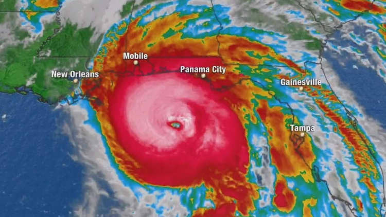 Hurricane Michael makes landfall as a category 4 storm
