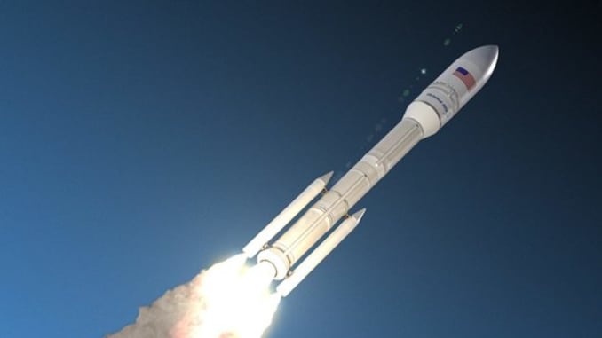 A rendering of Orbital ATK's OmegA rocket.