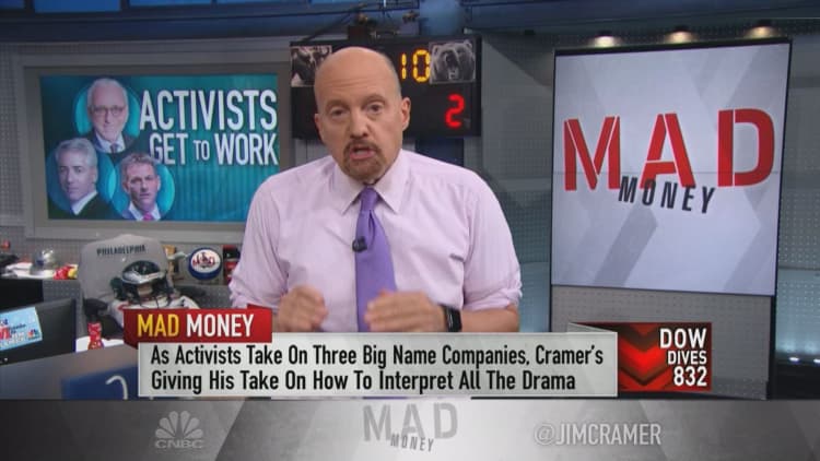 Cramer vets the activist stakes in Starbucks, Campbell Soup and PPG