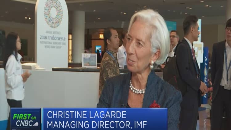 I wouldn’t associate Jay Powell with craziness, Christine Lagarde says