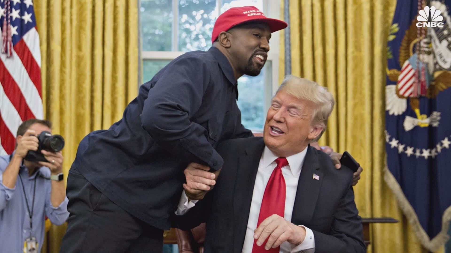 Kanye West goes on a wild, rambling Oval Office tirade