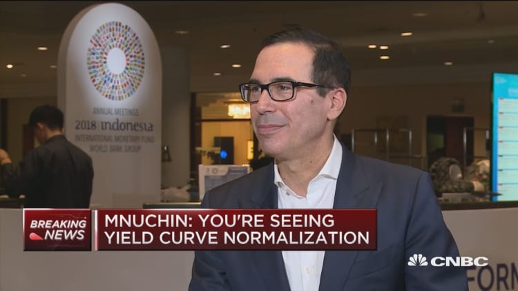 Sec. Mnuchin: President likes low rates but Fed not damaged by anything he's said