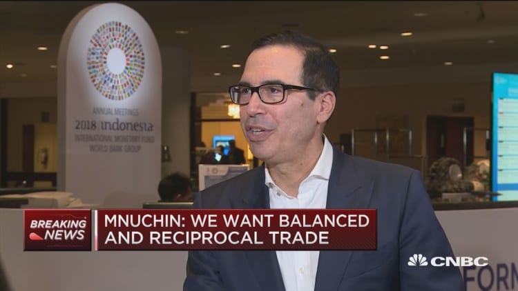 Sec. Mnuchin: China selling US Treasurys would be costly for them