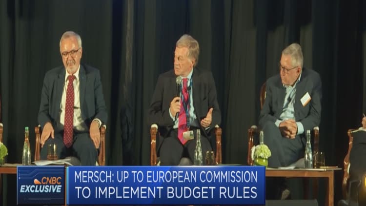 Mersch: Up to European Commission to implement budget rules