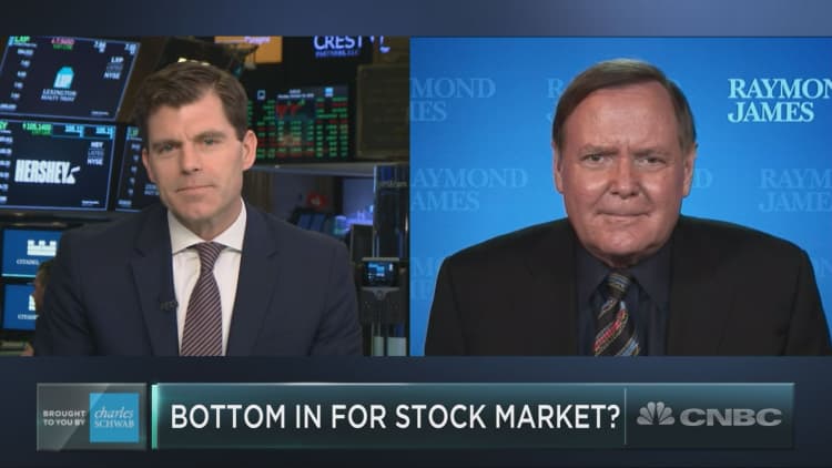 Amid the major market volatility, veteran market watcher Jeff Saut explains what comes next