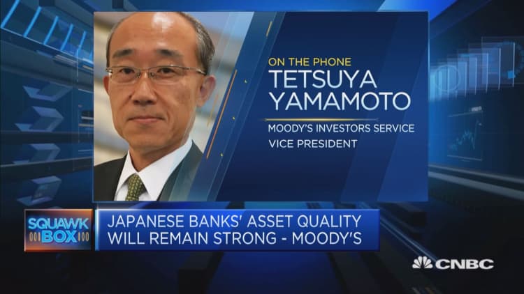 Moody's sees higher foreign loan risks for Japan's mega-banks