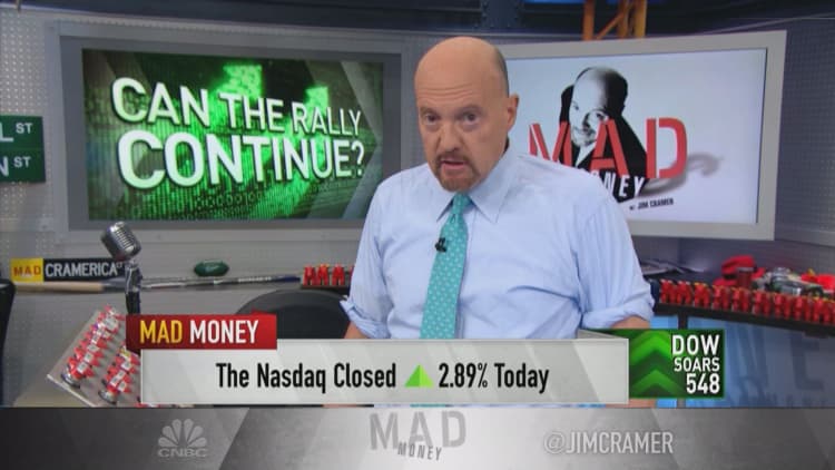 Cramer: As long as the Fed doesn't keep pushing rate hikes, stocks can keep rallying