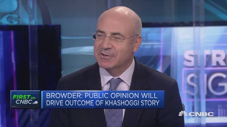 Bill Browder says Magnitsky Act could be used in Khashoggi case