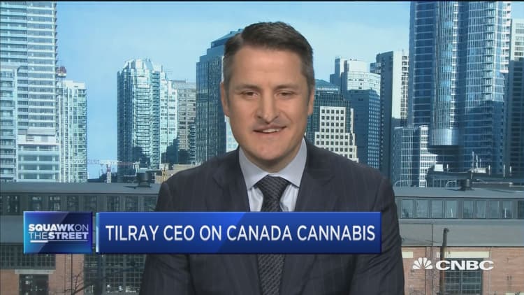 Tilray CEO: We know there will be a third country to legalize in the next year