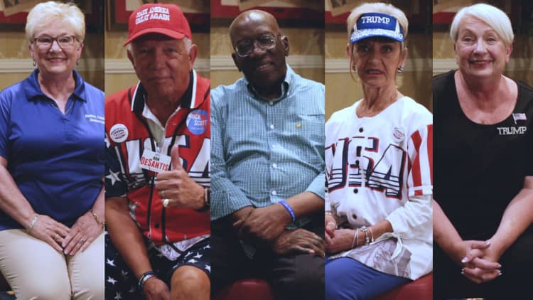 Politics in The Villages: Retired, driving golf carts and voting