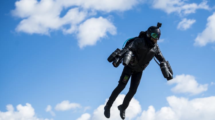 I got to test drive a $440,000 flying jet suit