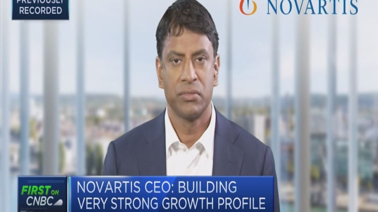 Novartis CEO: Innovation pipeline is really delivering